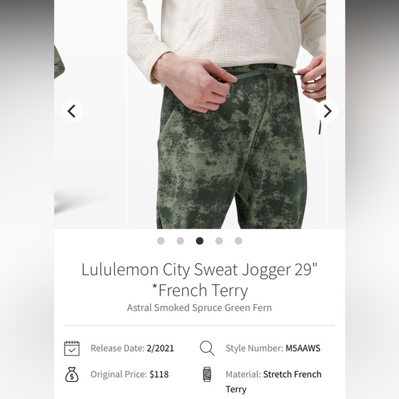 Lululemon City Sweat Jogger 29” *French Terry - Picture 8 of 10